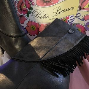 Poetic Licence Fringe boots